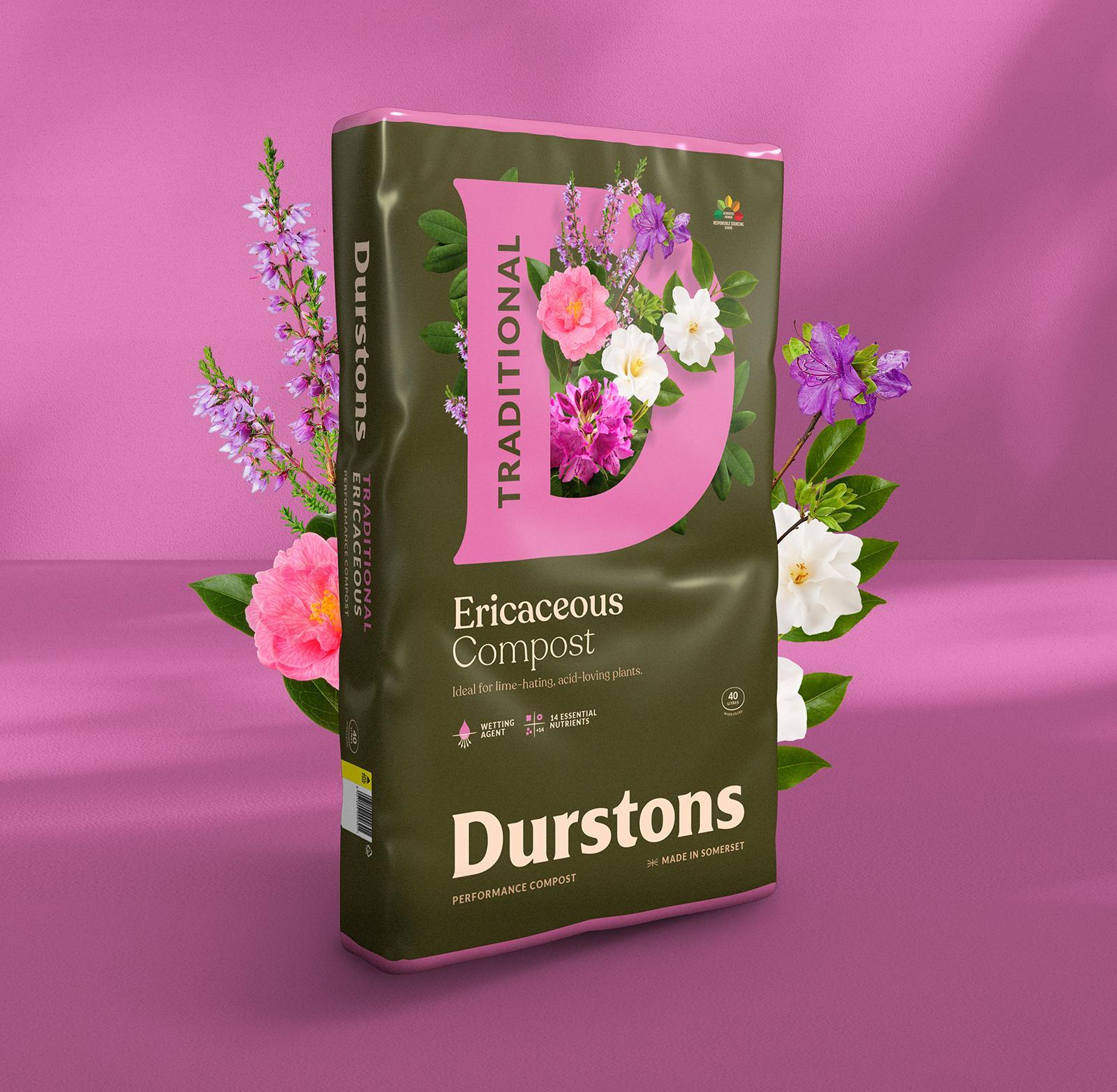 Durstons Traditional Ericaceous compost, 40 litre bag